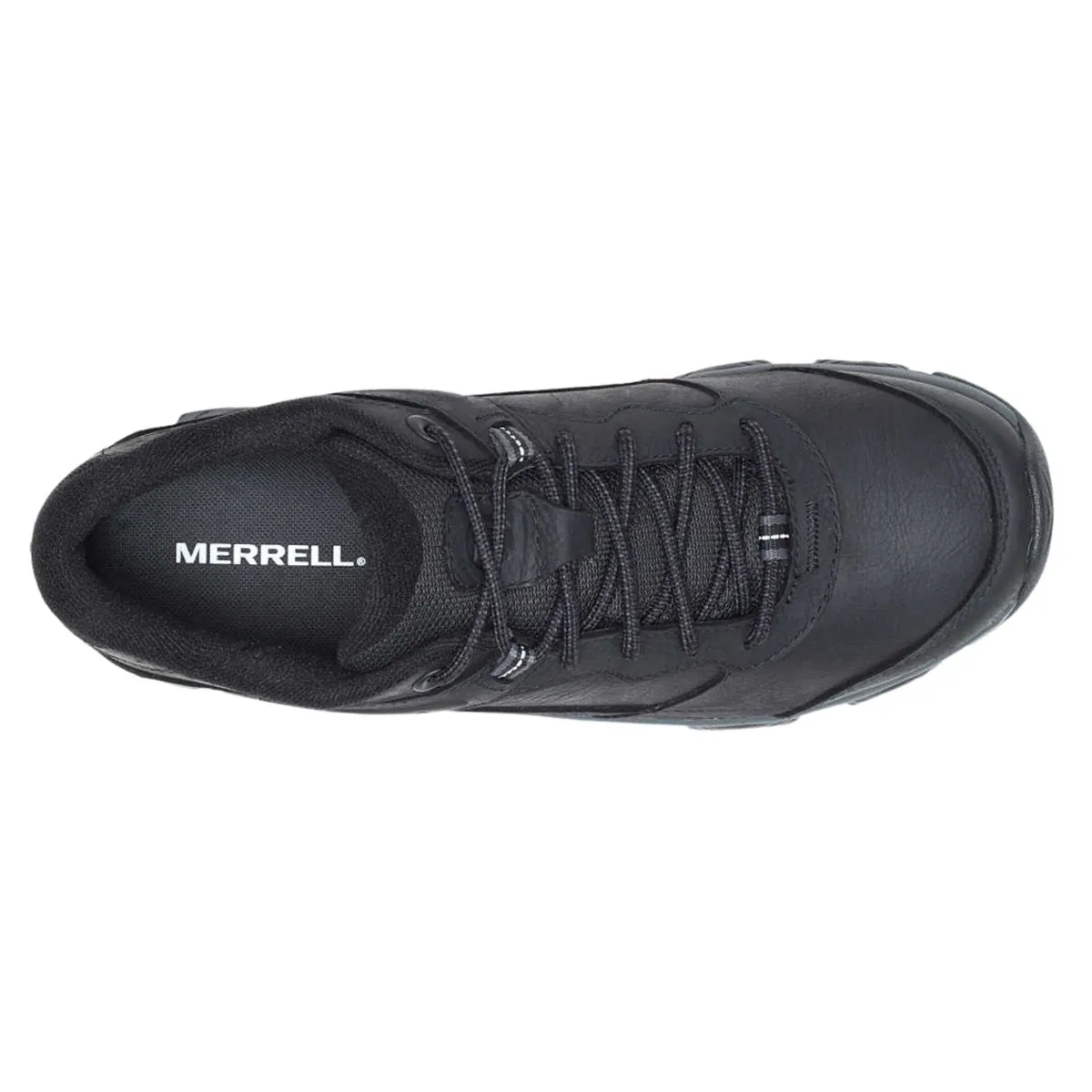 Walk Scene Foam Layer Merrell Men's Moab Adventure 3 Black Waterproof