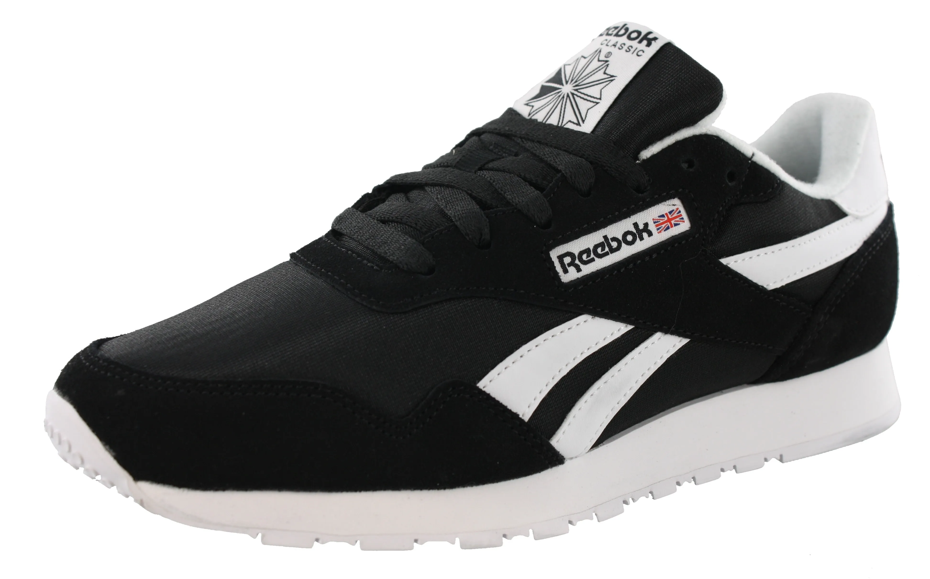 Reebok Men Royal Nylon Classic Lightweight Walking Shoes Anti   Blister