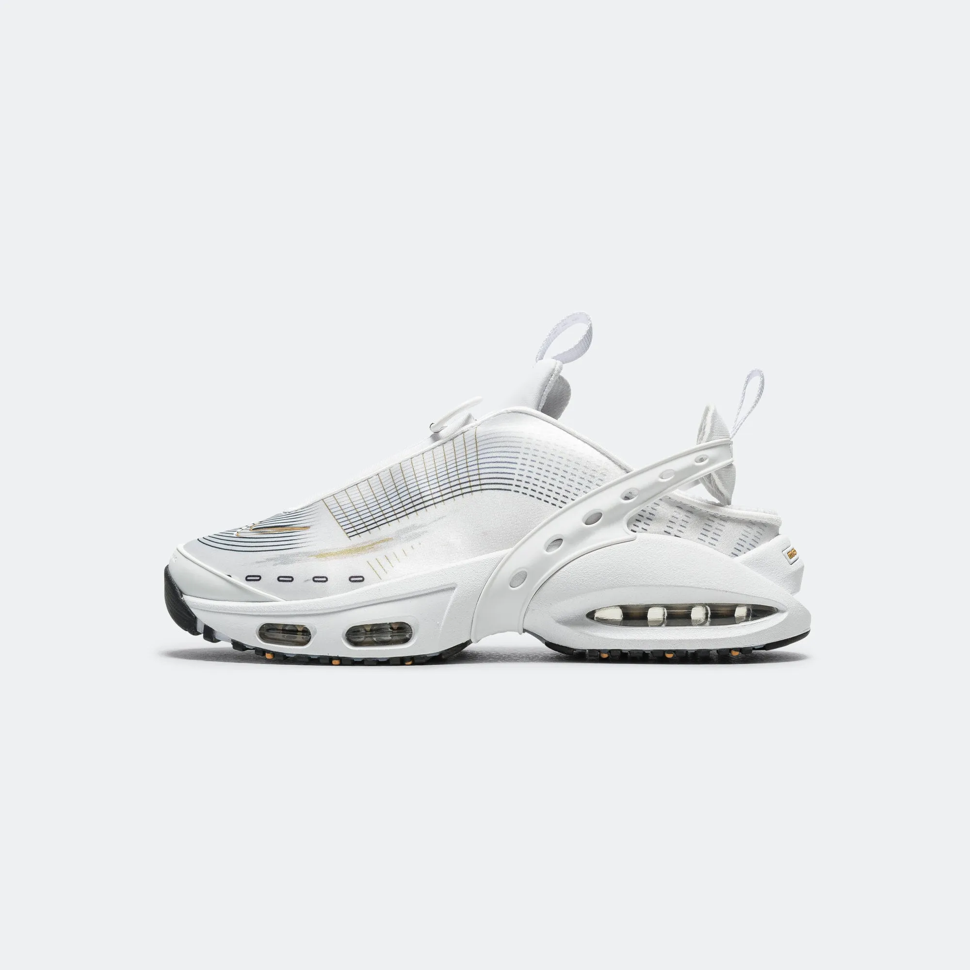 Sports Precision Womens Air Max Craze - White/Metallic Gold-Black-Copper Moon