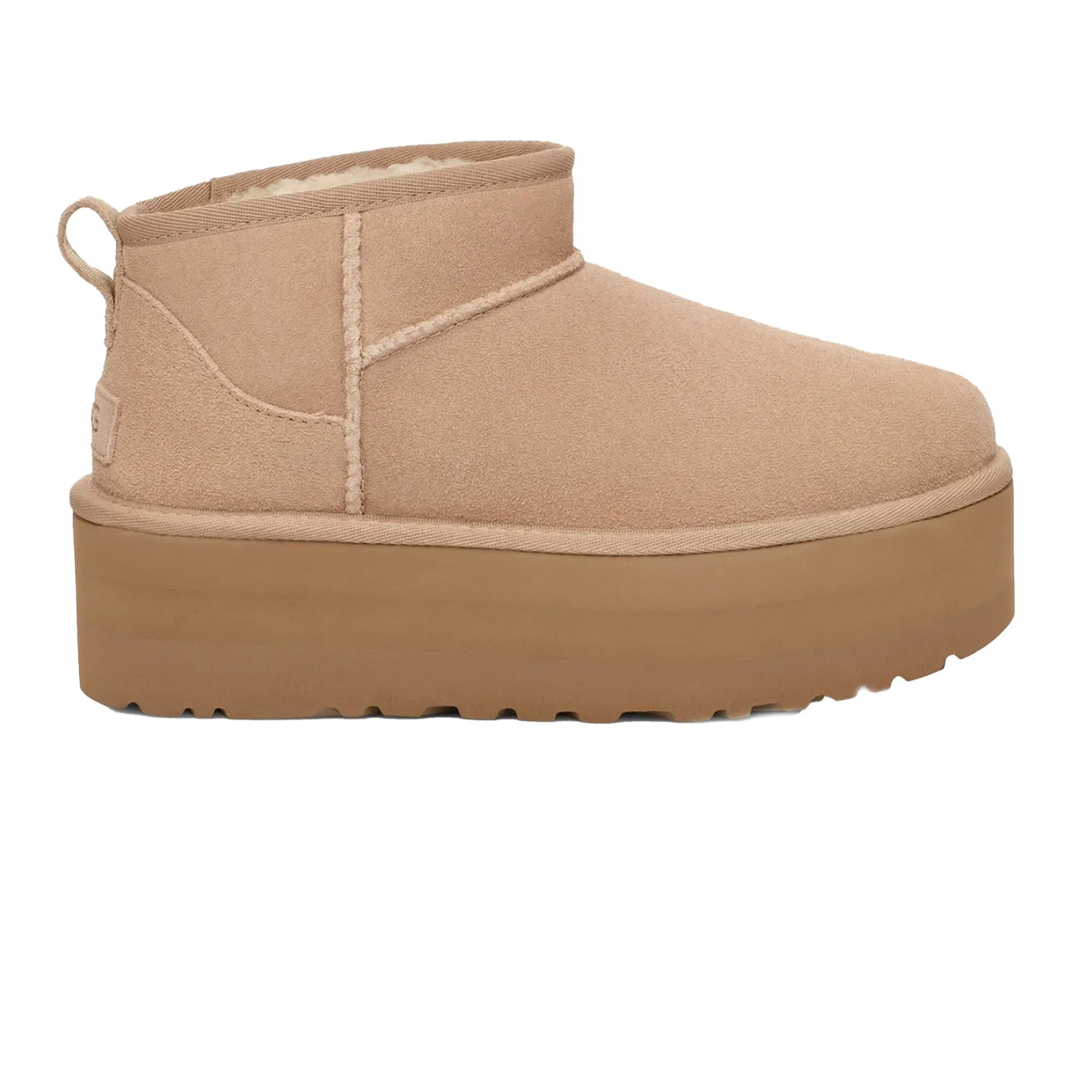 UGG Classic Ultra MIni Platform Boot 'Sand' Women's (2023) Summer Slide Style