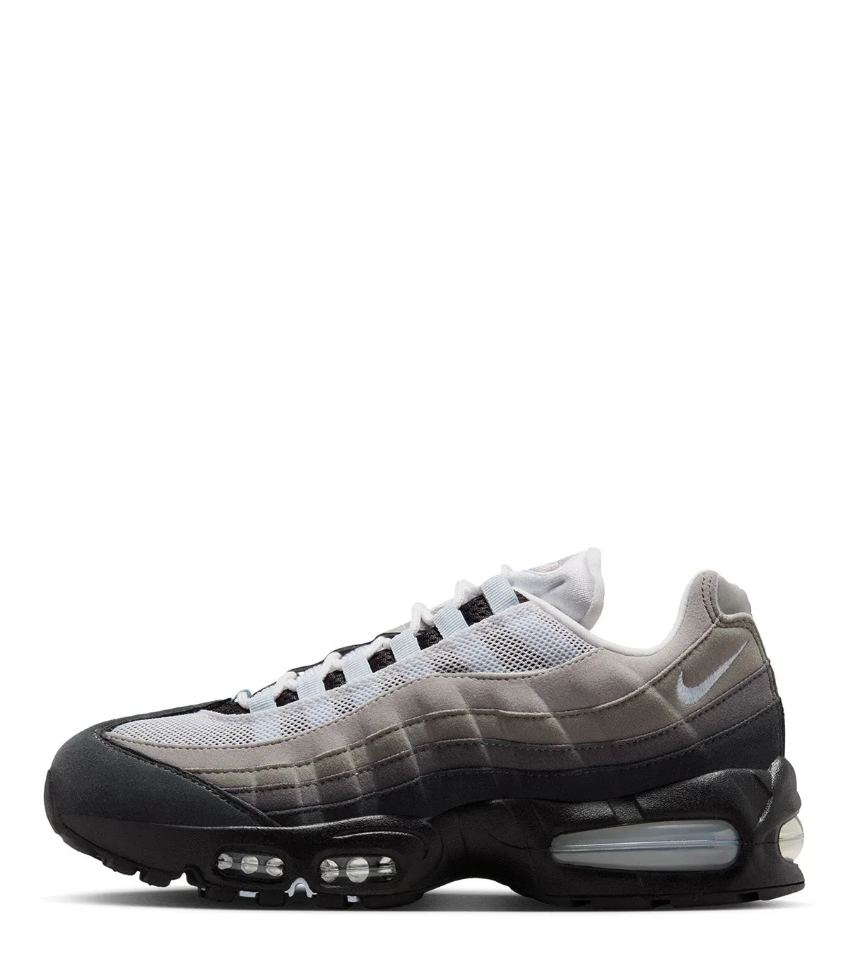 Nike Women's Air Max 95 OG Black Blue Grey Soft Traction