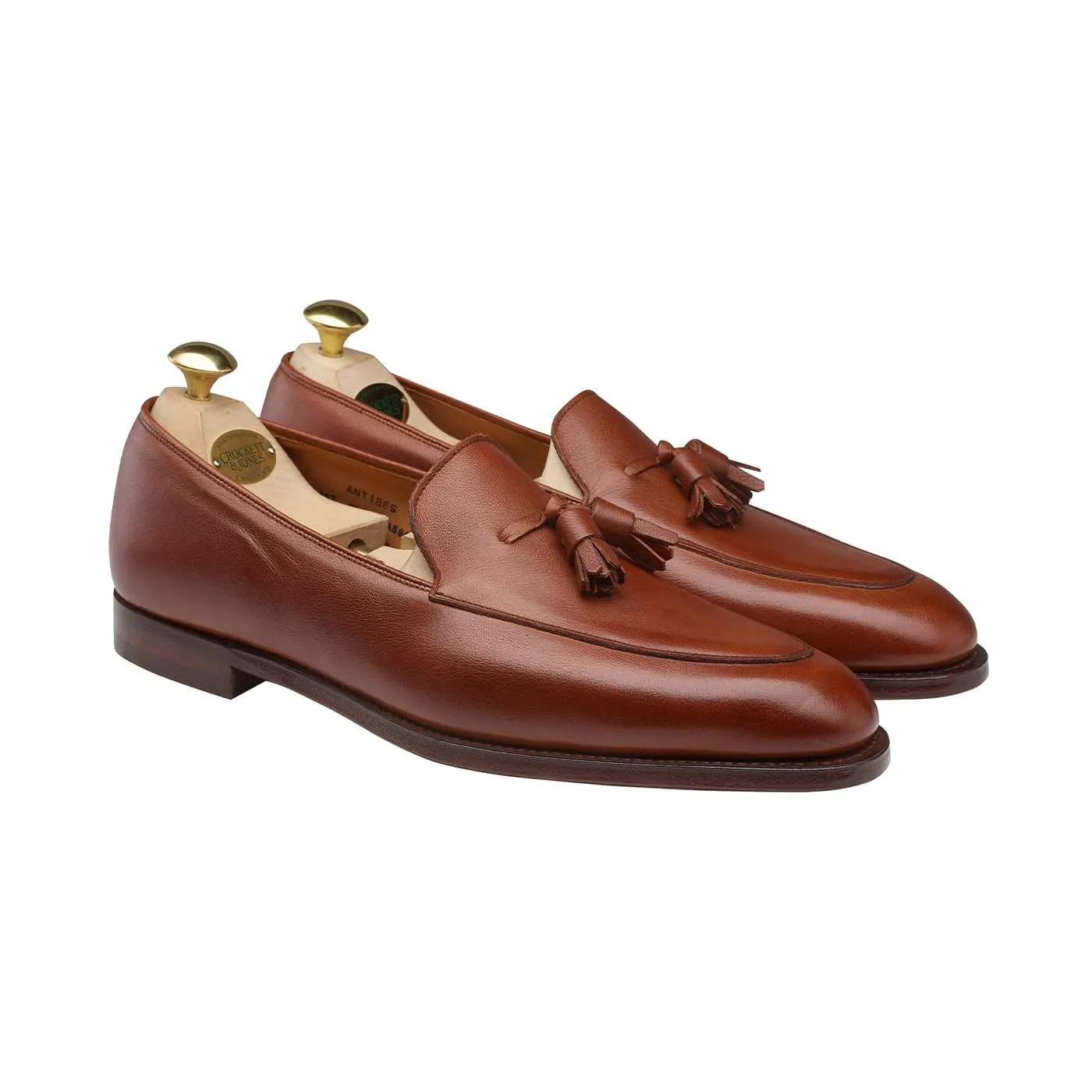 Antibes Chestnut Milled Calf Power Walk Lightweight Comfort