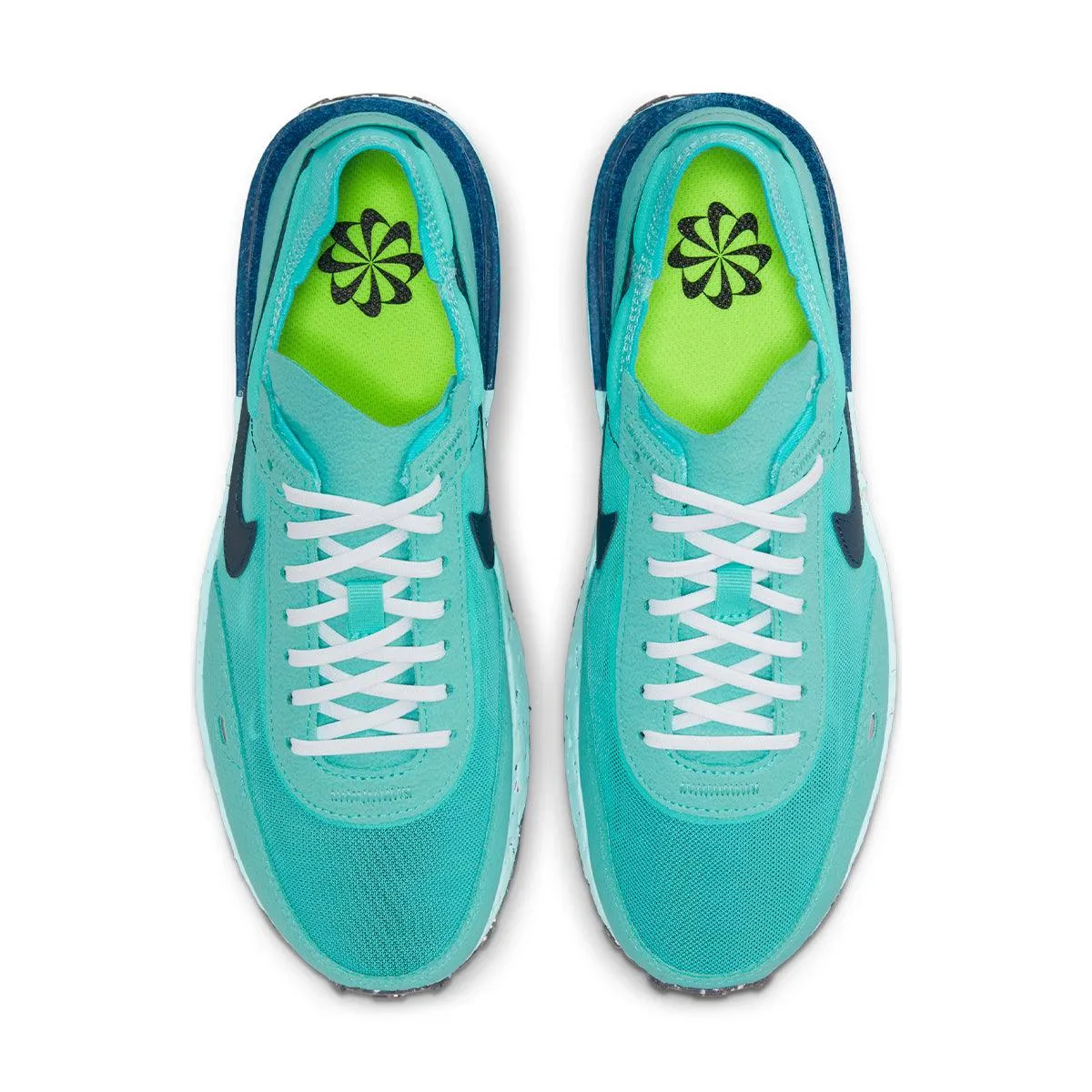 Smooth Move EVA sole Wmns Waffle One Crater 'Turquoise'