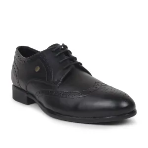 Urban Fashion Understated Oxfords Fortune Black Lacing Formal Oxford Shoes For Men BELGIUM01E By Liberty