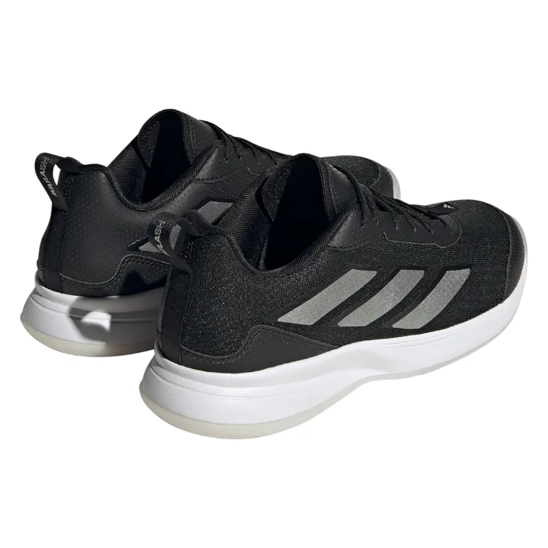 Adidas Avaflash Low Women Tennis Shoes - Core Black / Silver Metallic / Cloud White Everyday Gear