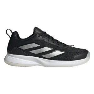 Stability Support Adidas Avaflash Low Women Tennis Shoes - Core Black / Silver Metallic / Cloud White