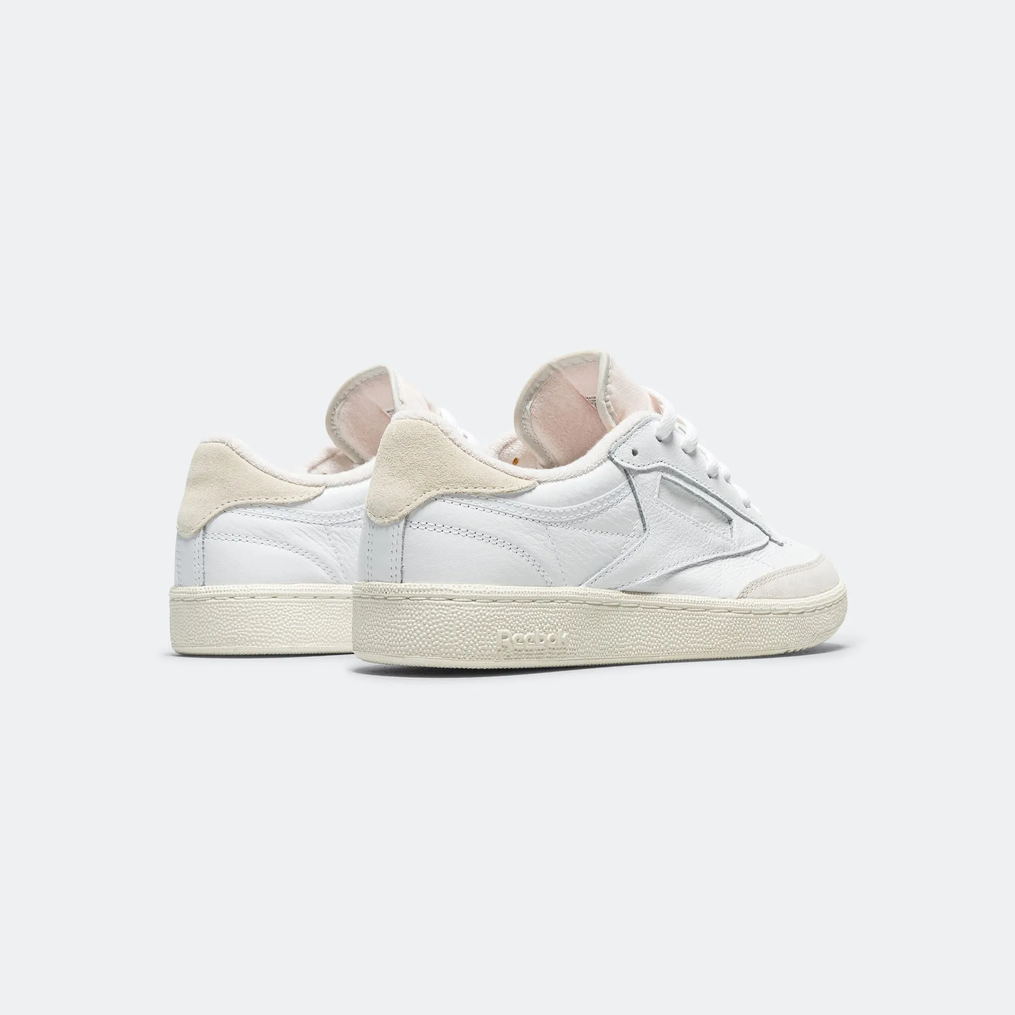 Club C 85 Vintage - White/Chalk/Vintage Chalk Kick Style Slip-resistant support