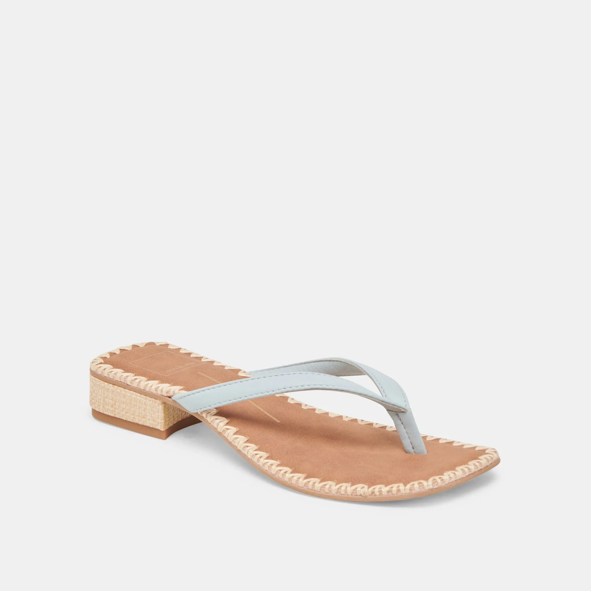 BARTY SANDALS ICE BLUE LEATHER Ankle Strap Shoes