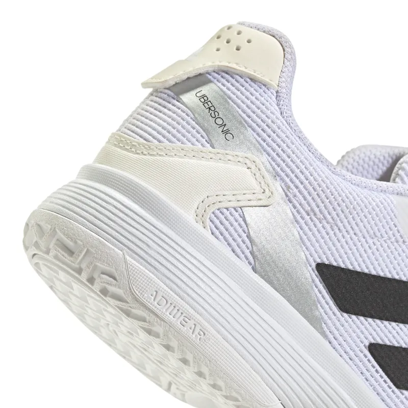 Adidas Ubersonic Kids Tennis Shoes - FTWWHT/CBLACK/SILVMT Stability Support