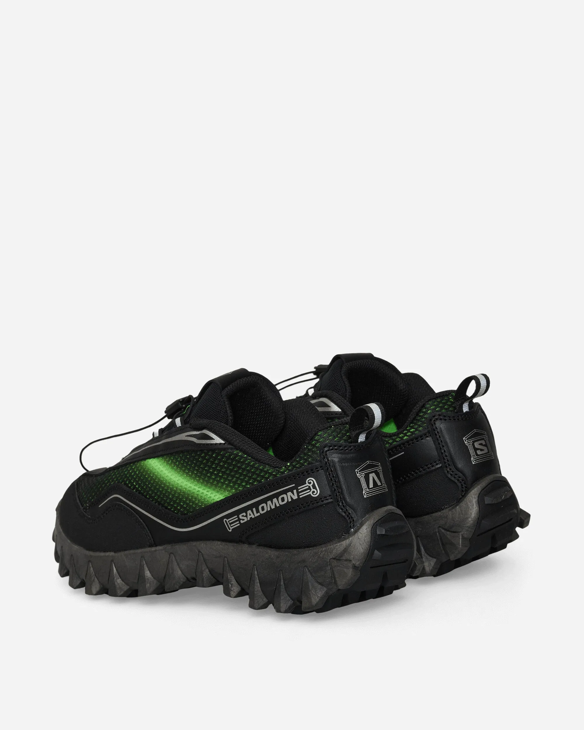 Aries Snowclog?Sneakers Black / Green Gecko Solid Hold Trail Trek