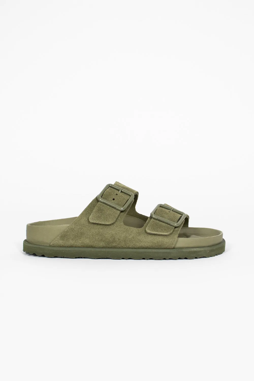 Arizona Cazador Suede Sandal Moss Relaxed Look