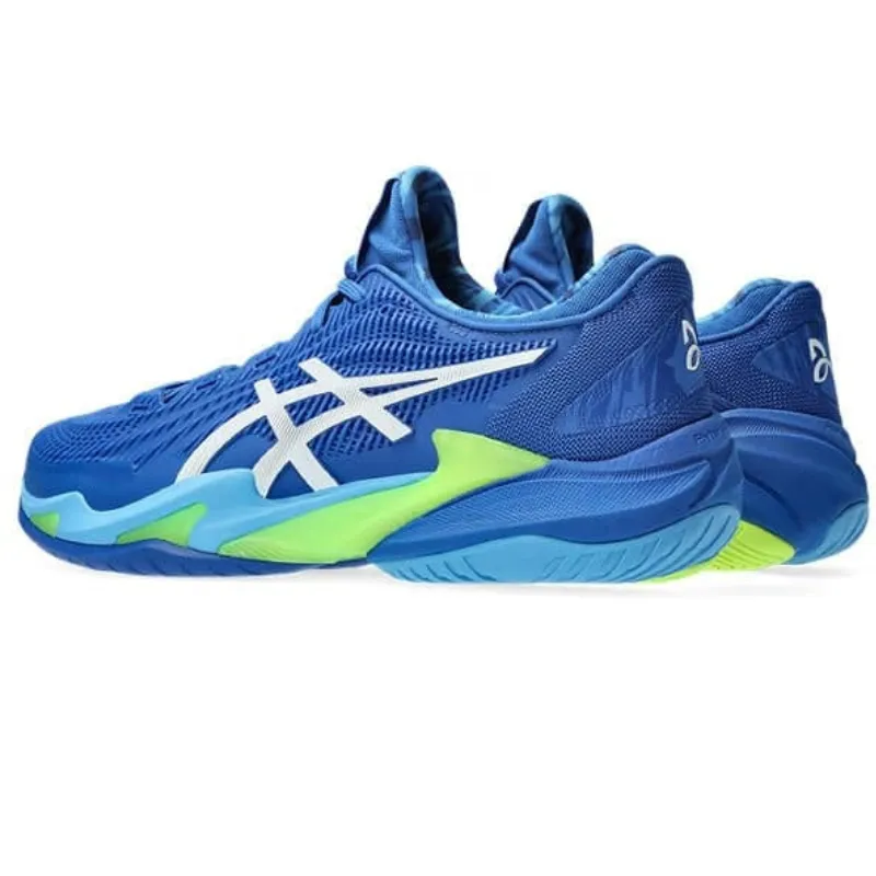 Casual Design Asics Court FF 3 Novak Mens Tennis Shoes  - Tuna Blue/White