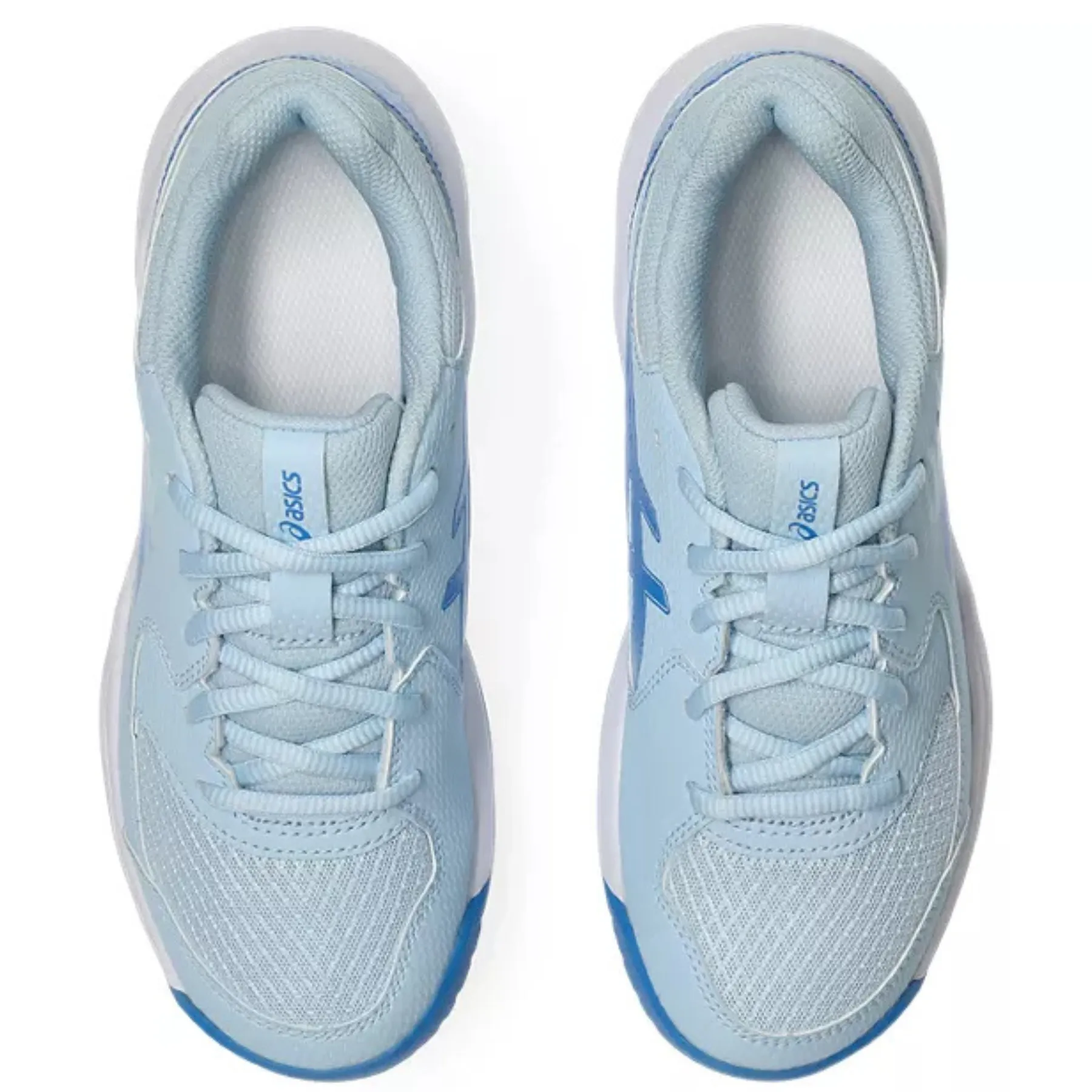 Asics Gel Dedicate 8 GS Junior Tennis Shoes - Light Blue/Blue Coast Flexible Sole