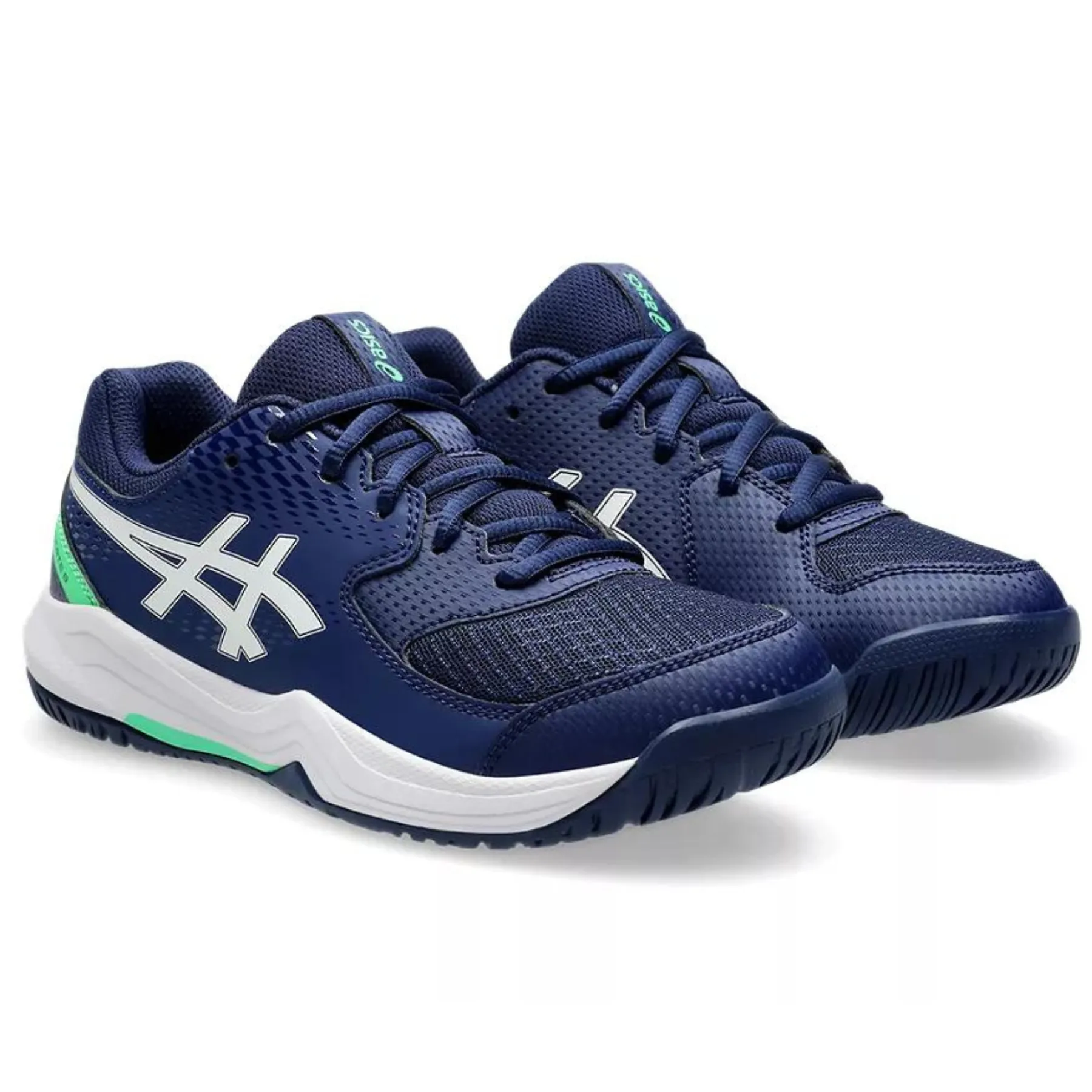 Asics Gel Dedicate 8 GS Tennis Shoes - Blue Expanse/White Daily Commute Street Activity