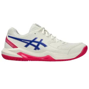 Comfort Padding Agility Support Asics Gel-Dedicate 8 Hard Court Womens Tennis Shoes ?C Cream/Dark Cobalt