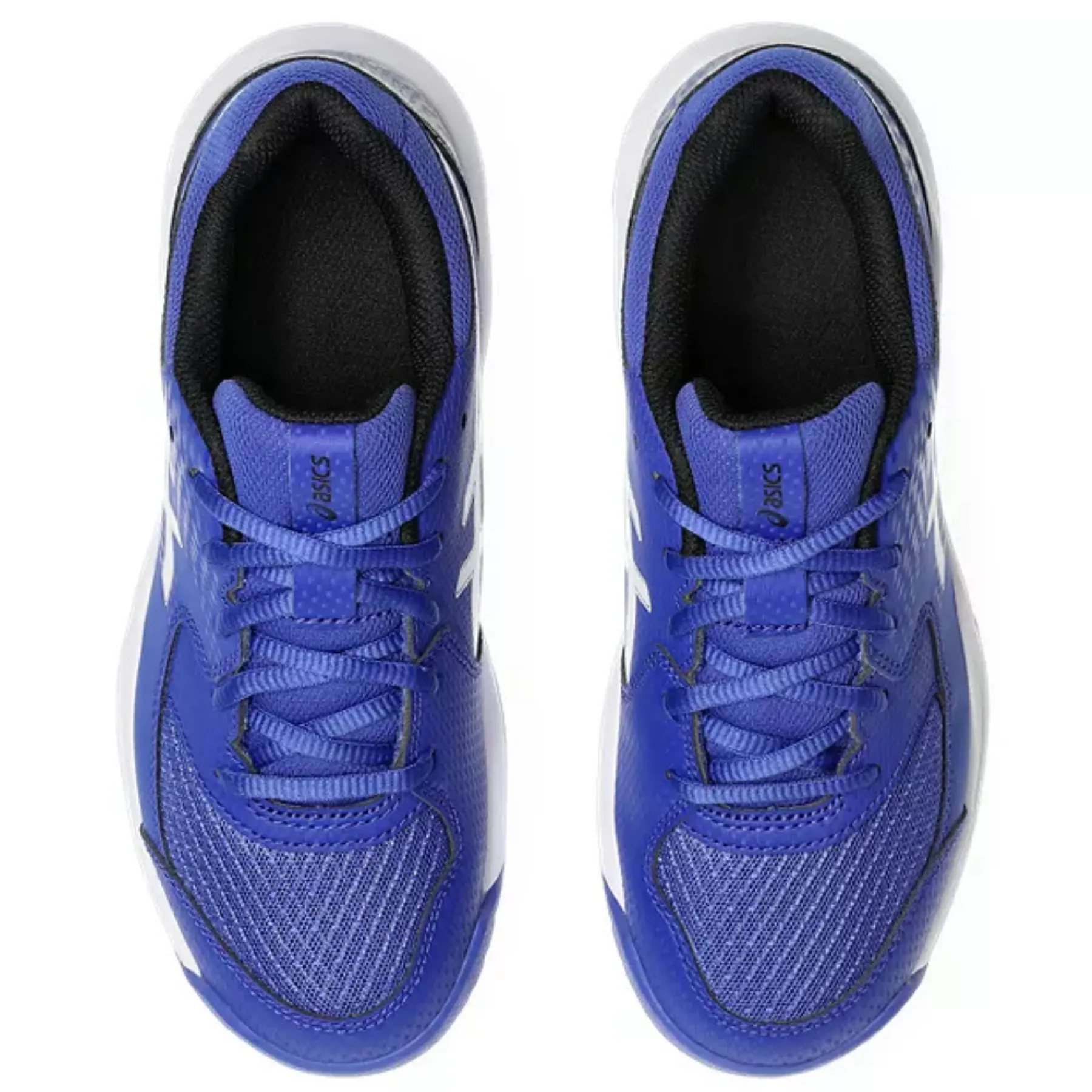 Cushioned Court Asics Gel-Dedicate 8 Junior Tennis Shoes - Dark Cobalt/White