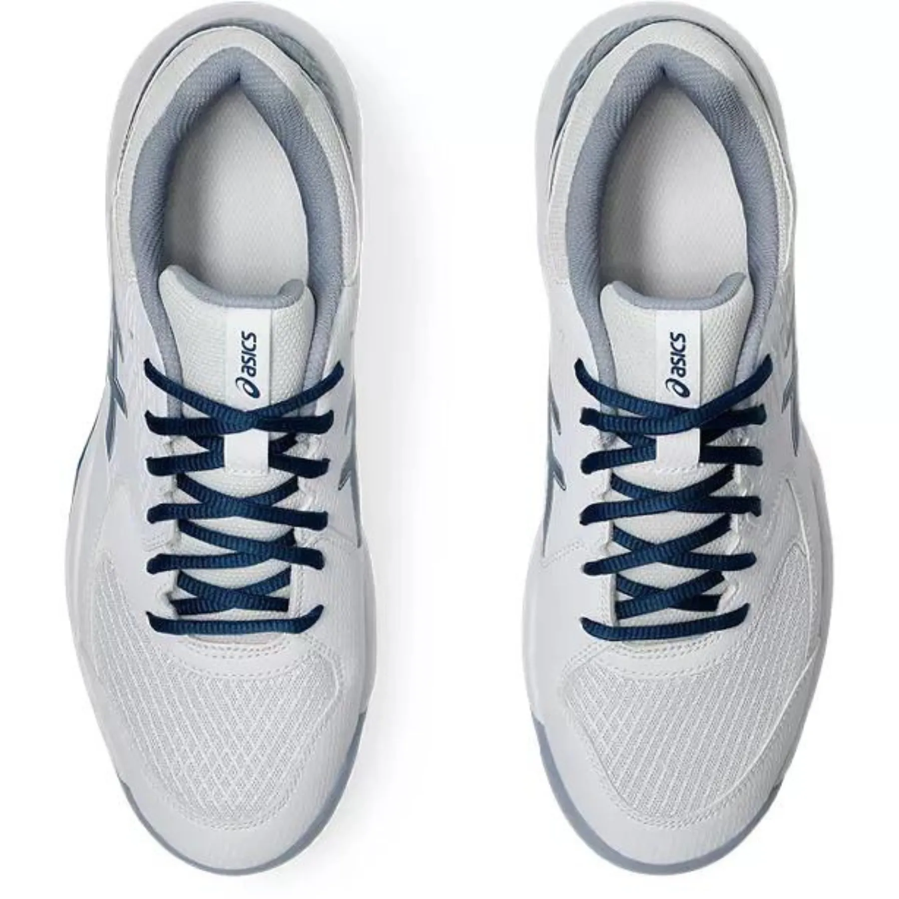 Asics Gel Dedicate 8 Mens Tennis Shoes - White/Mako Blue Comfortable Walk Shock absorption