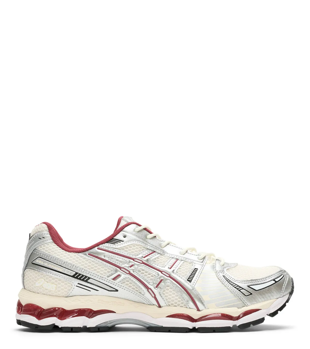 ASICS Gel-Kayano 12.1 Cream Silver badminton