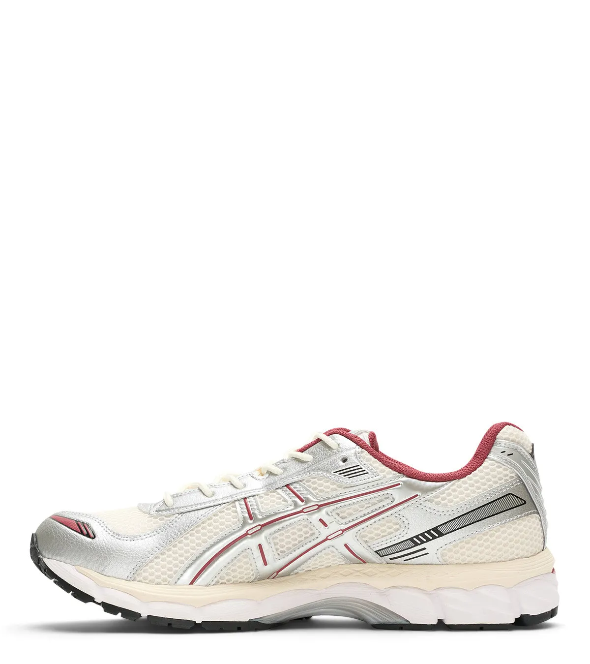 ASICS Gel-Kayano 12.1 Cream Silver Plush Touch Padded collar