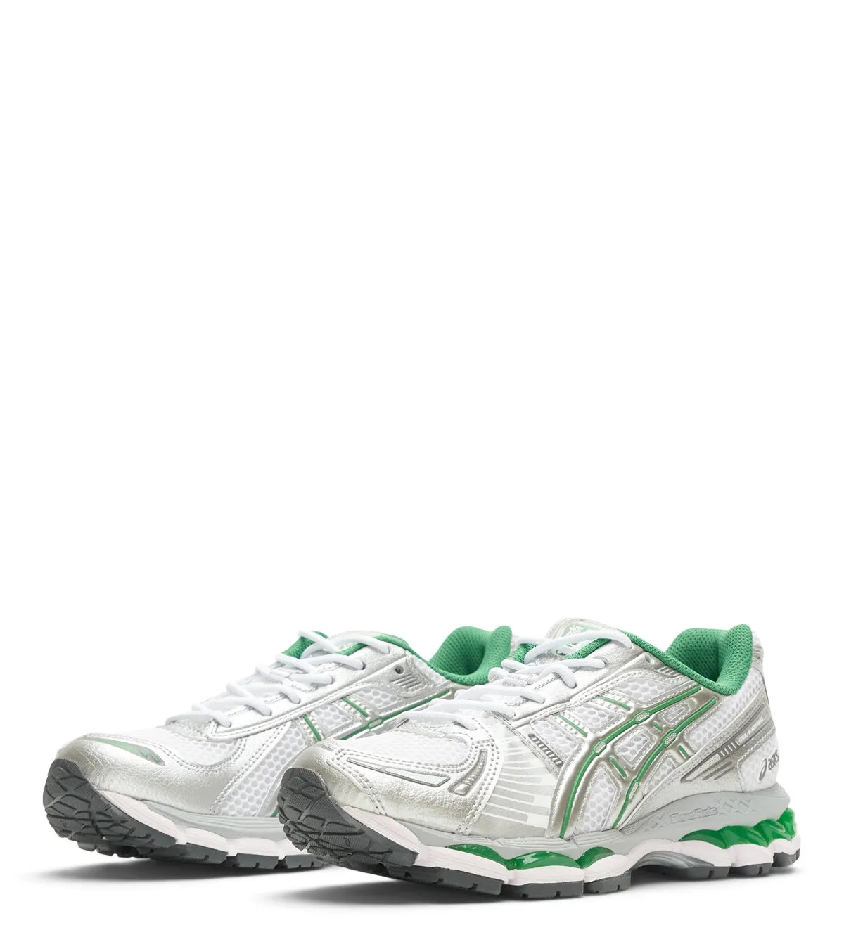 ASICS Gel-Kayano 12.1 White Silver Stylish Sole Optimal ease
