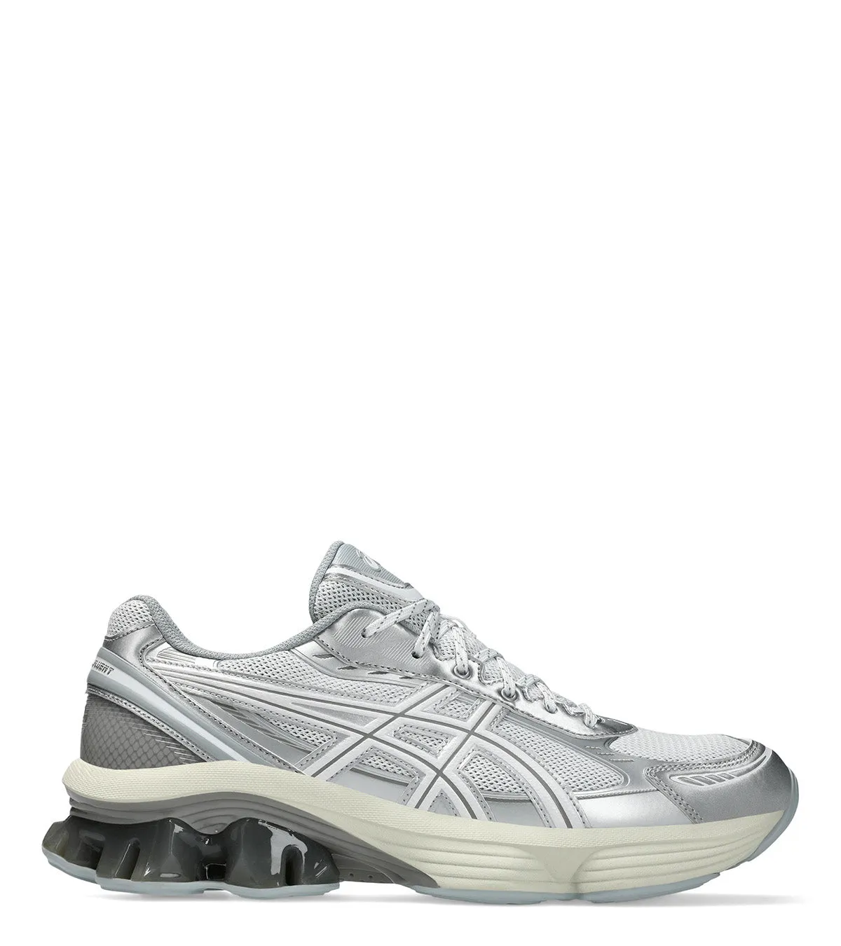 Zip - up Secure look ASICS Gel-Kinetic Fluent White