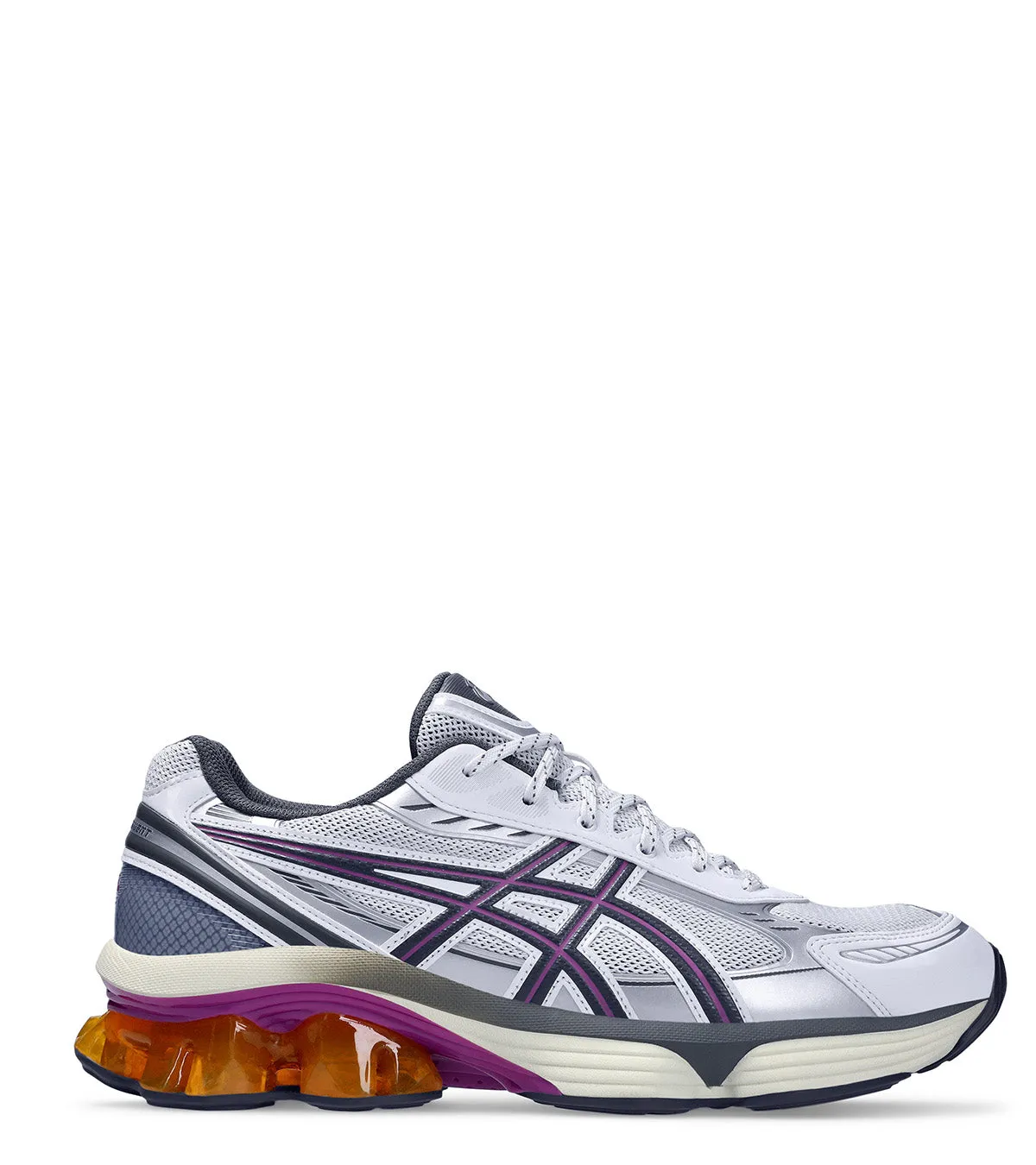 ASICS Gel-Kinetic Fluent White Truffle Grey Daily Use passionate runners