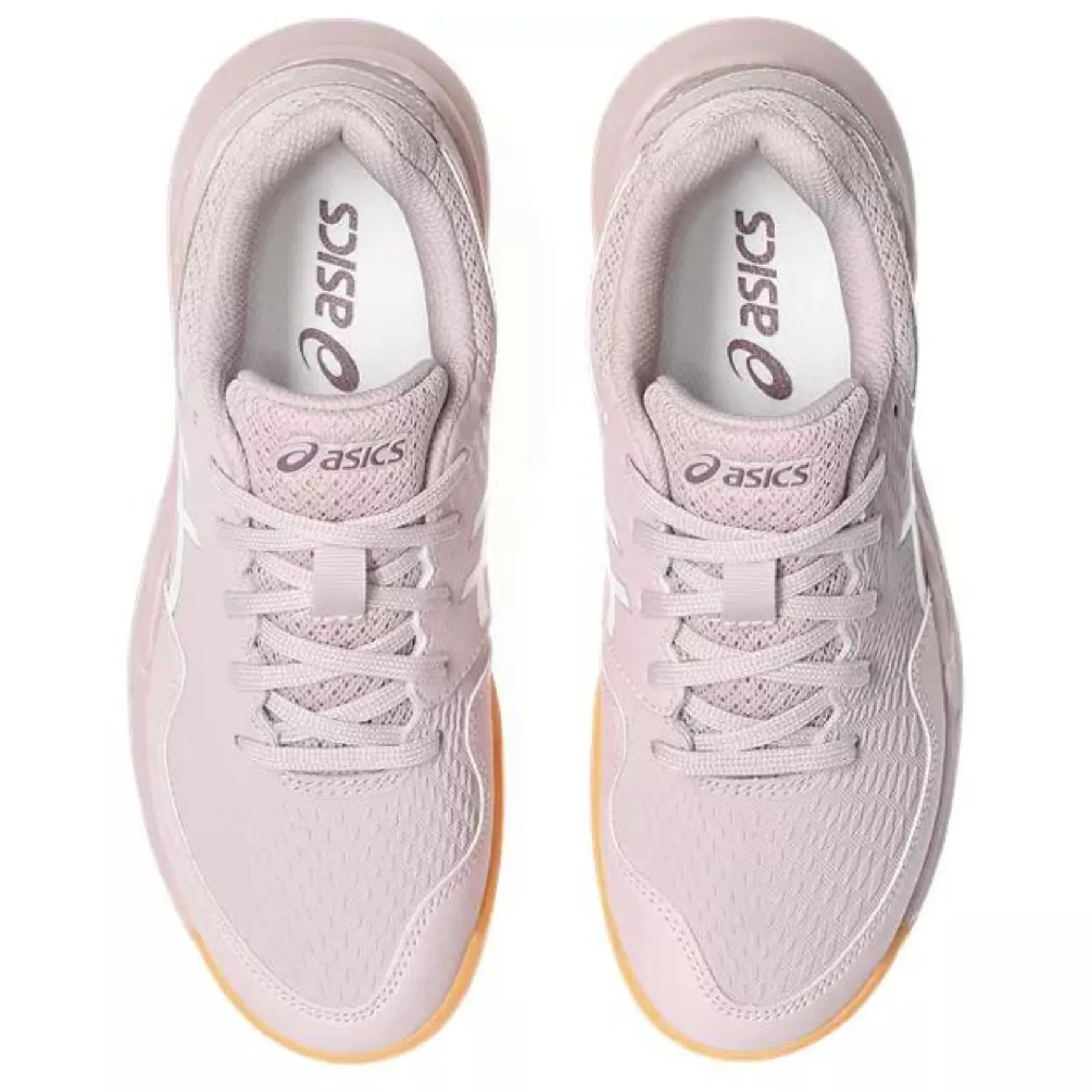 Active Adults Cushion Sole Asics Gel Resolution 9 Watershed Rose/White Clay Youth Tennis Shoes