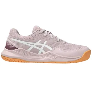 Asics Gel Resolution 9 Watershed Rose/White Clay Youth Tennis Shoes Responsive