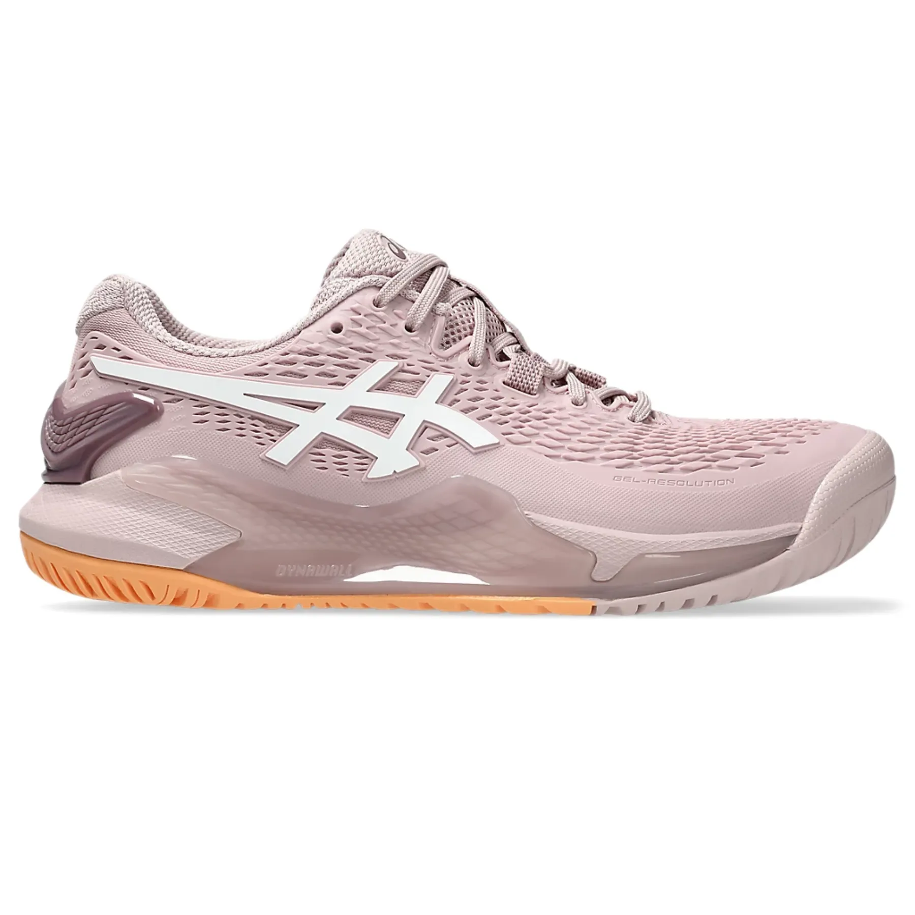 Asics Gel-Resolution 9 Wide Women Tennis Shoes - Watershed Rose/White Wellness focused Sprint Practice