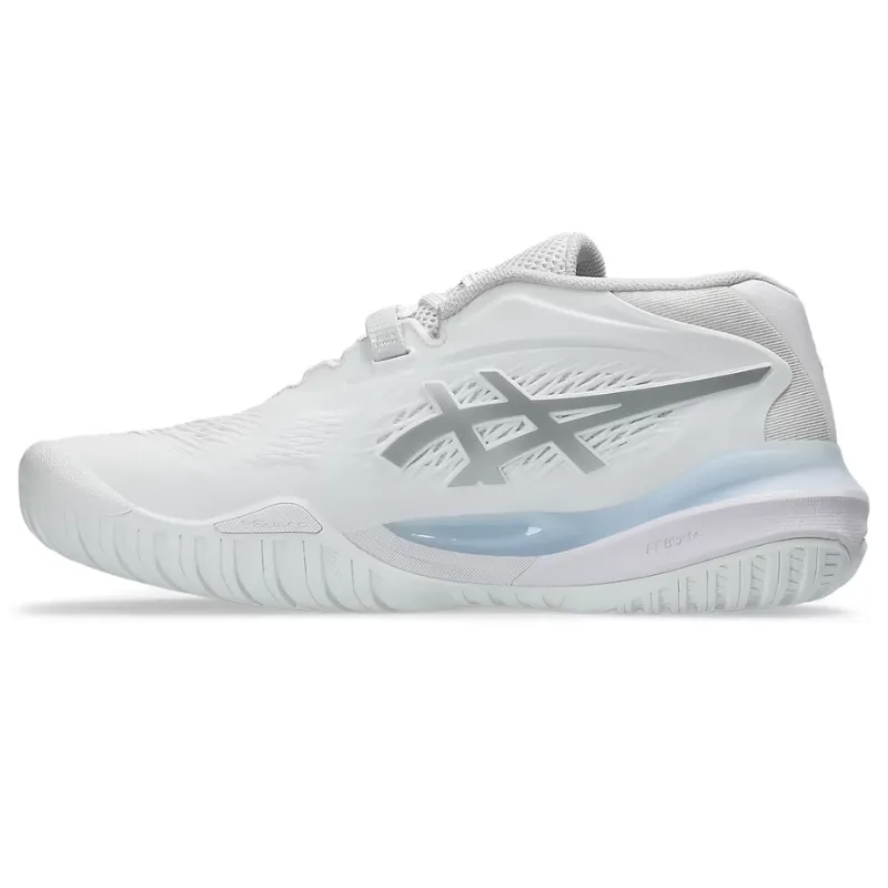 Asics Gel Resolution Womens Tennis Shoes - White/Pure Silver Casual Design