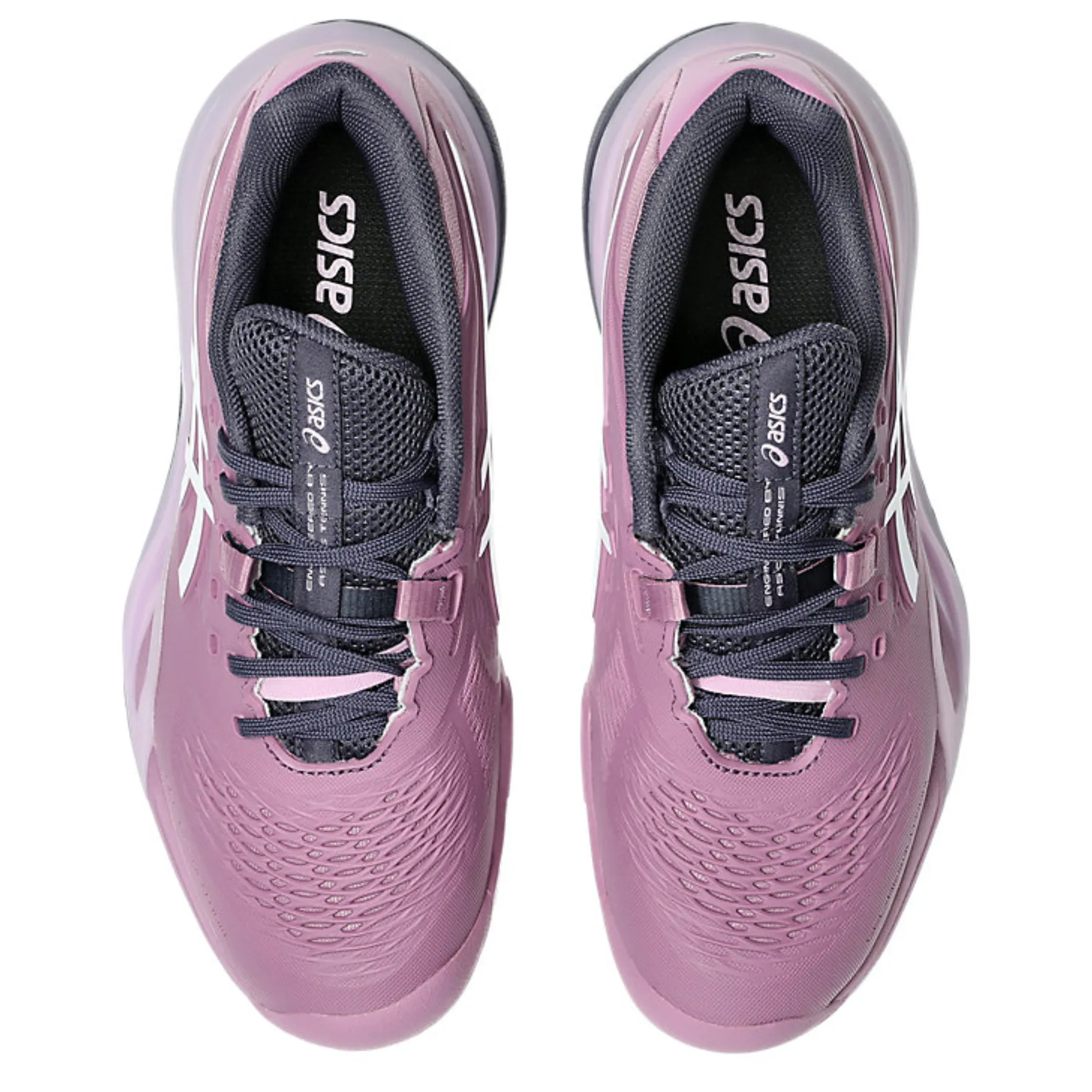 Performance Wear Asics Gel Resolution X Women Tennis Shoes - Ube/White