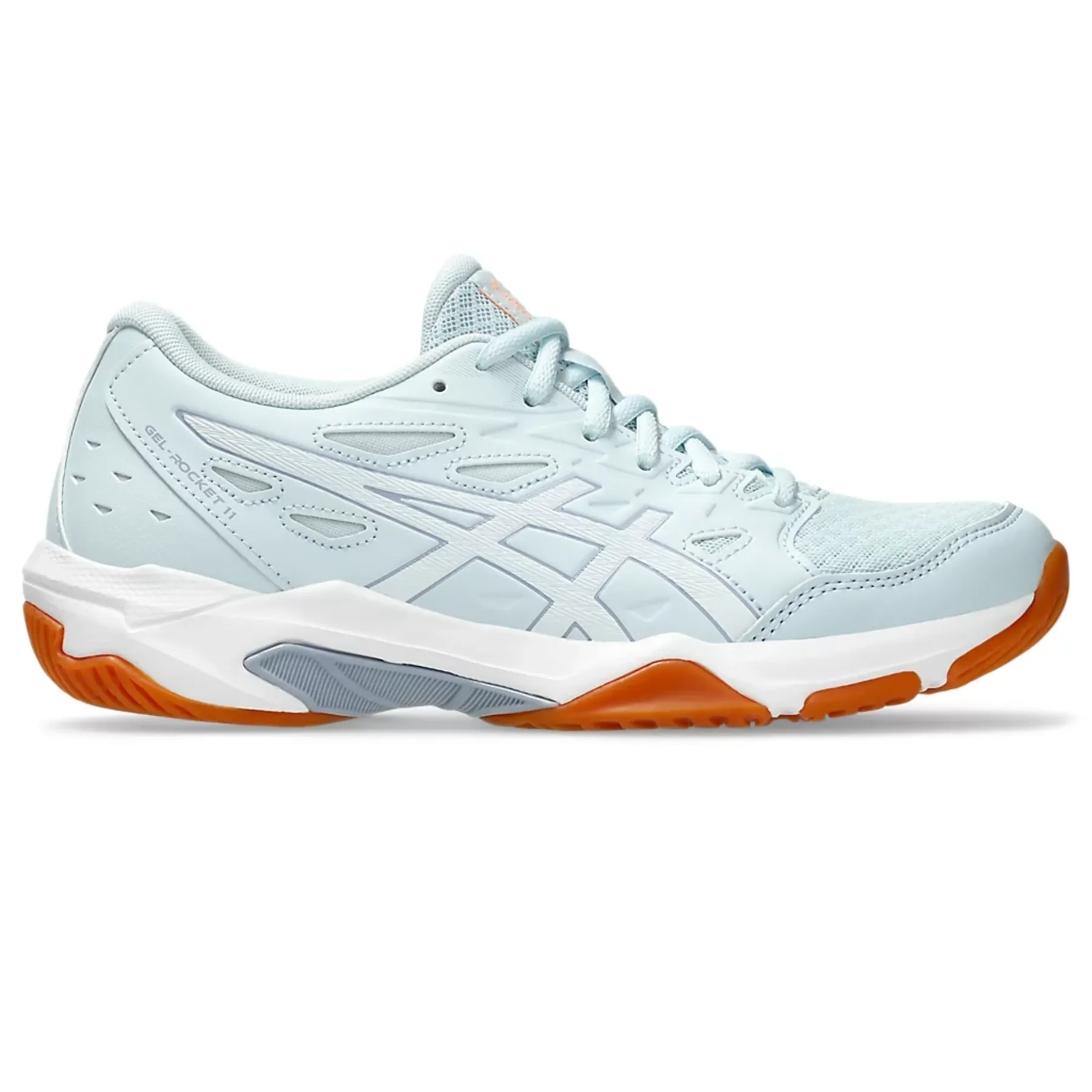 fitness gear Performance Sole Asics Gel-Rocket 11 Women Multi Court Shoes - Cool Grey/White