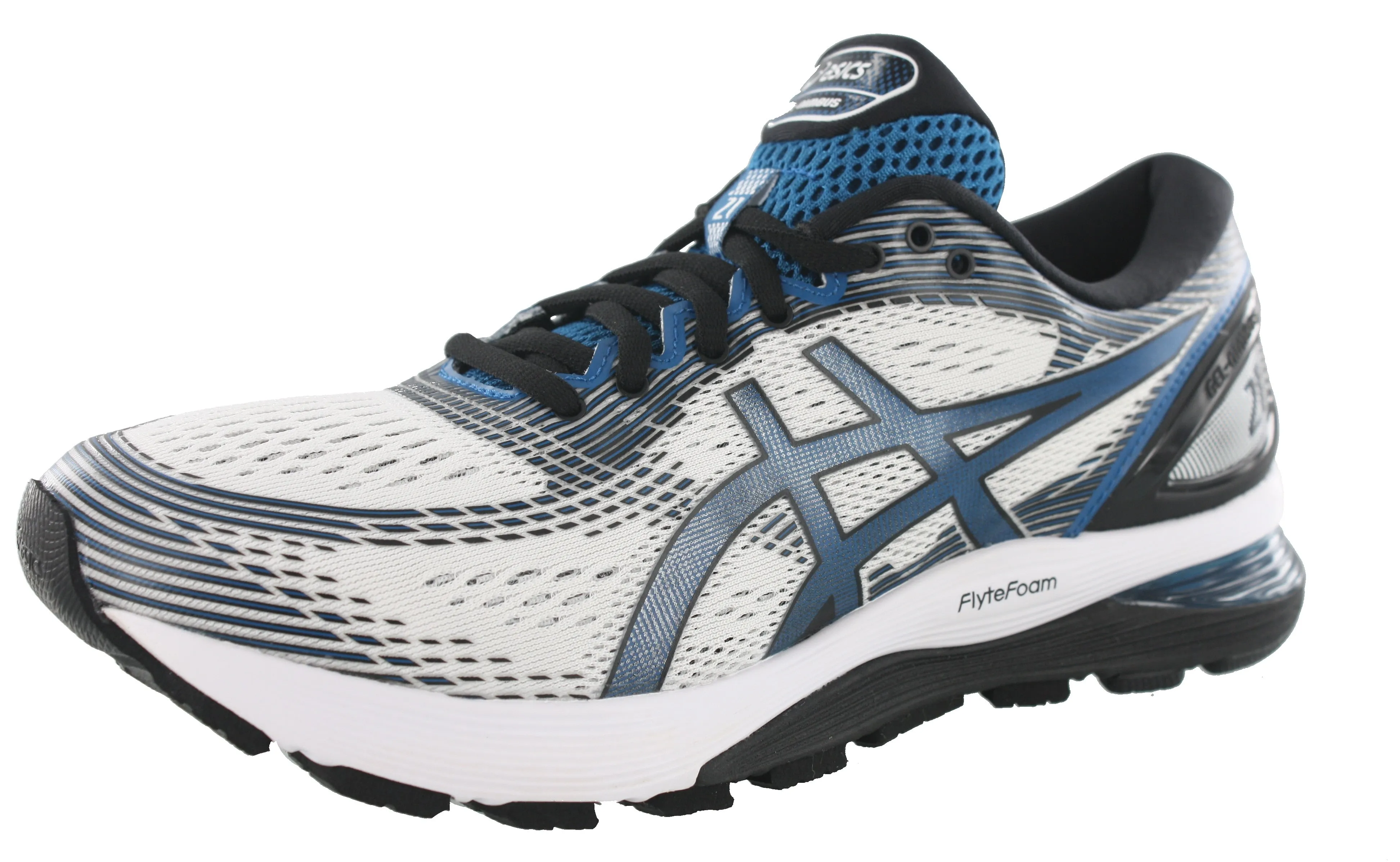 School Run ASICS Men Walking Trail Cushioned Running Shoes Gel Nimbus 21