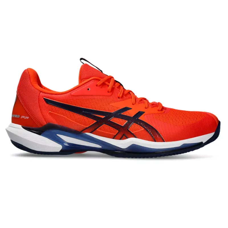 Asics Solution Speed FF 3 Clay Men Tennis Shoes - Koi/Blue Expanse Recreational Athletes Shockproof