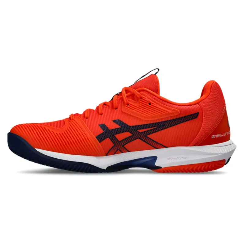 Asics Solution Speed FF 3 Clay Men Tennis Shoes - Koi/Blue Expanse Durable Build Modern Fit