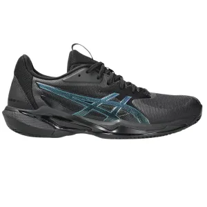 Asics Solution Speed FF 3 Clay Night Energy Herringbone Womens Tennis Shoes - Black/Prism Blue Casual Comfort