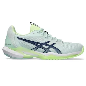 Durable Construction Impact Control Asics Solution Speed  FF 3 Women Tennis Shoes - Pale Mint/Blue Expanse