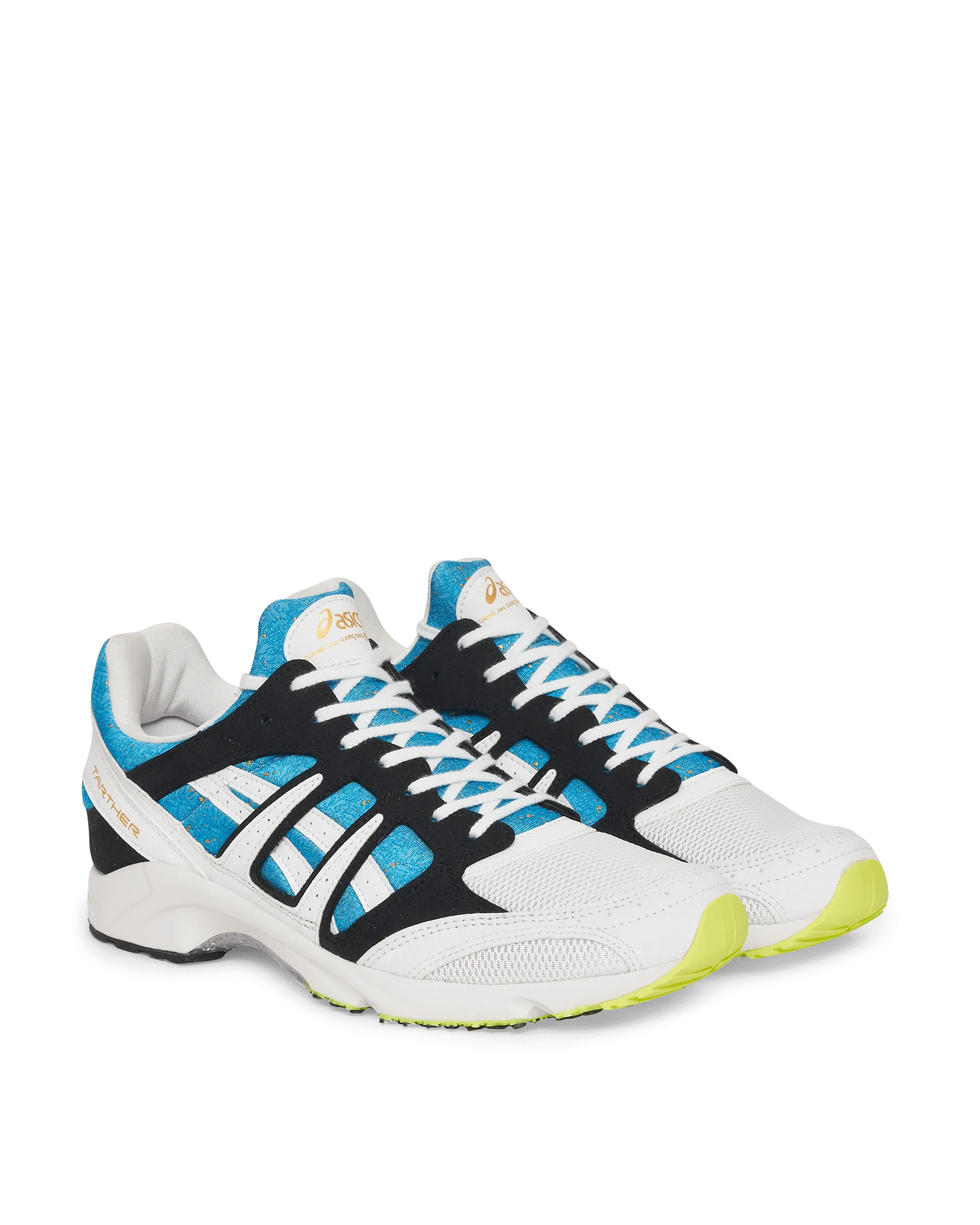 Light Motion Leather Asics Tarther SD Sneakers Blue
