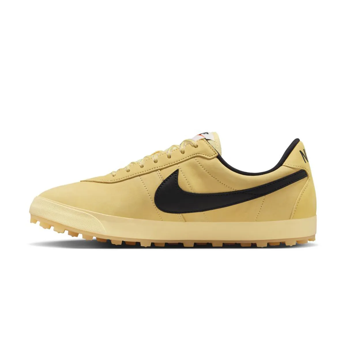 Astrograbber QS 'Soft Yellow Black Sail' Square Toe Padded interior