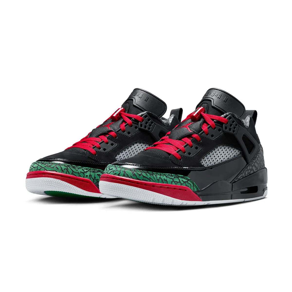 Spizike Low 'Black Red Green' Sustainable Sole Construction All Comfort