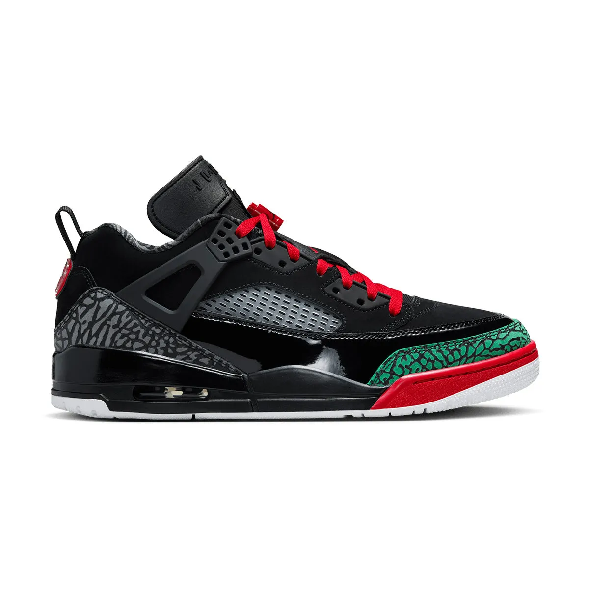 FlatSole Spizike Low 'Black Red Green'