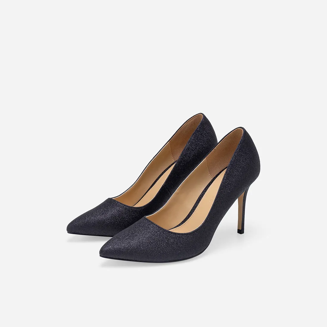 Comfort Padding Athena Glitter Pumps