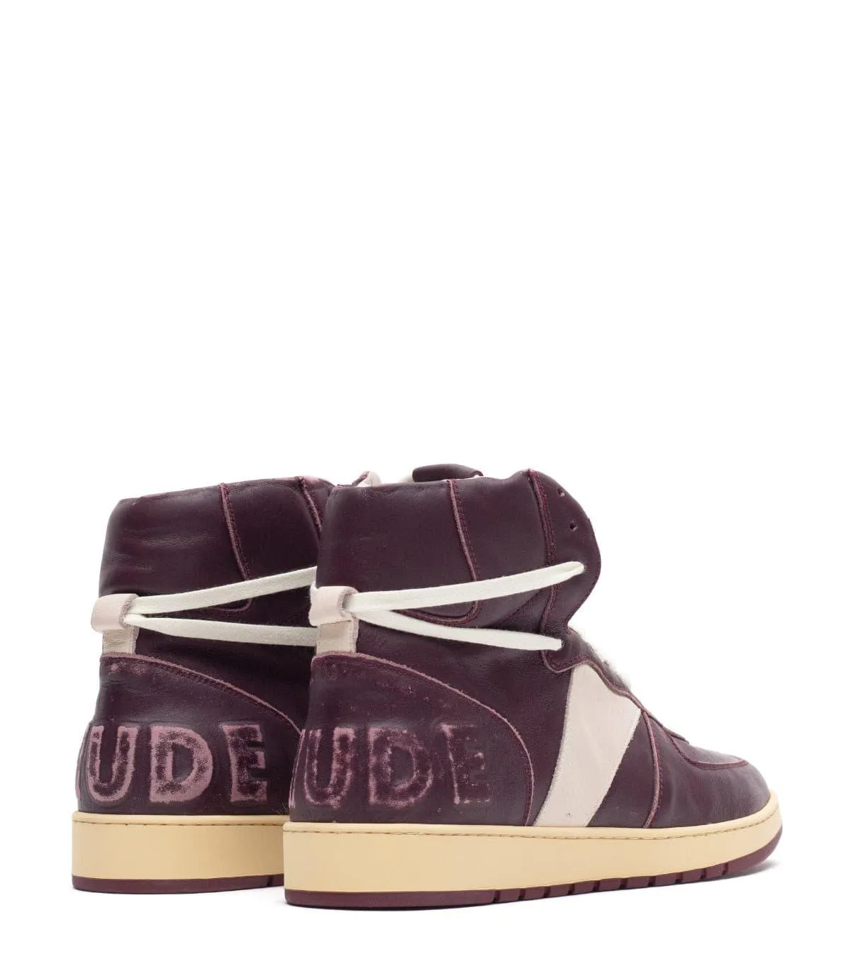 elegant user Rhude Rhecess Sky Hi Maroon