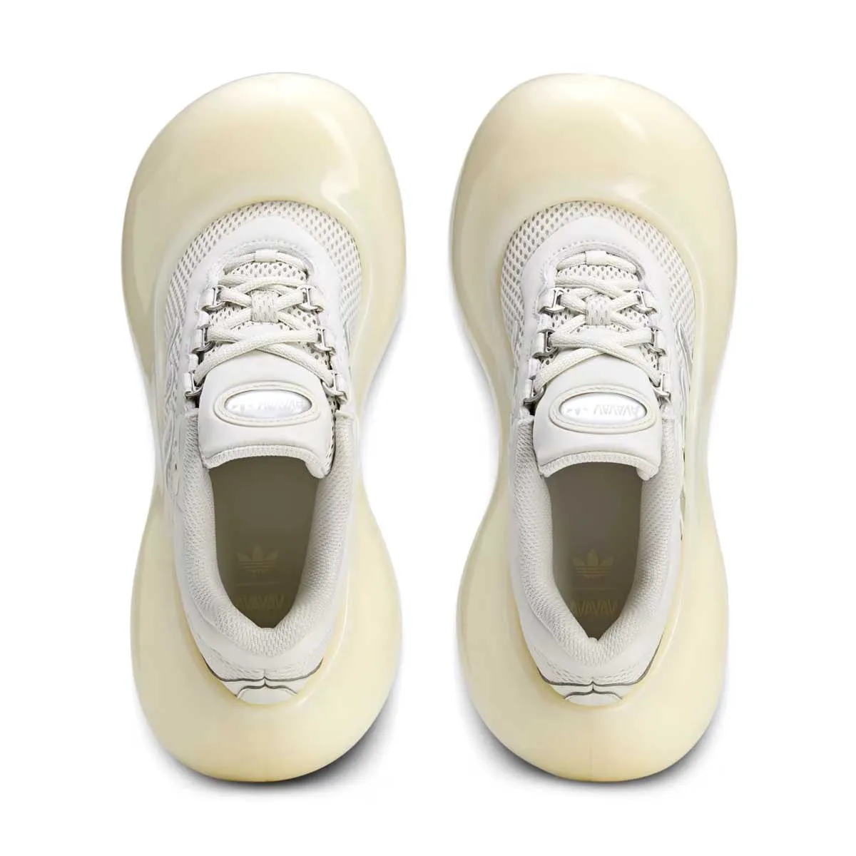 ventilation channels Breathable Quarter Panels   Avavav Moonrubber 'Off White Silver Metallic'