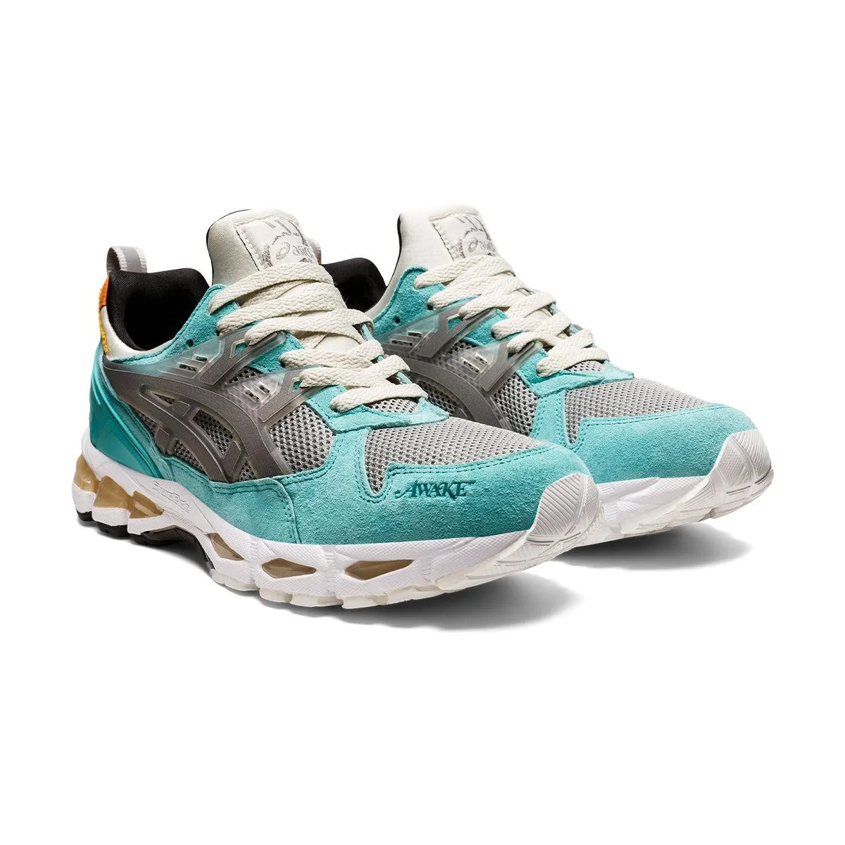   Awake NY GEL-Kayano 21 'Teal' Mid Foot Lockdown Weekend Vibe