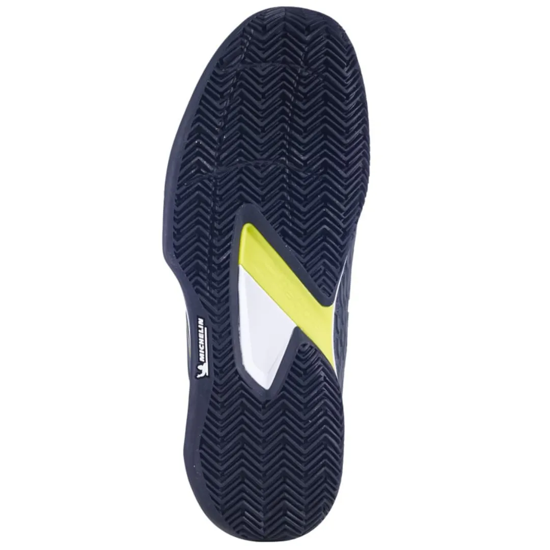 Air Flow Babolat Propulse Fury 3 Clay Men Tennis Shoes - Grey/Aero
