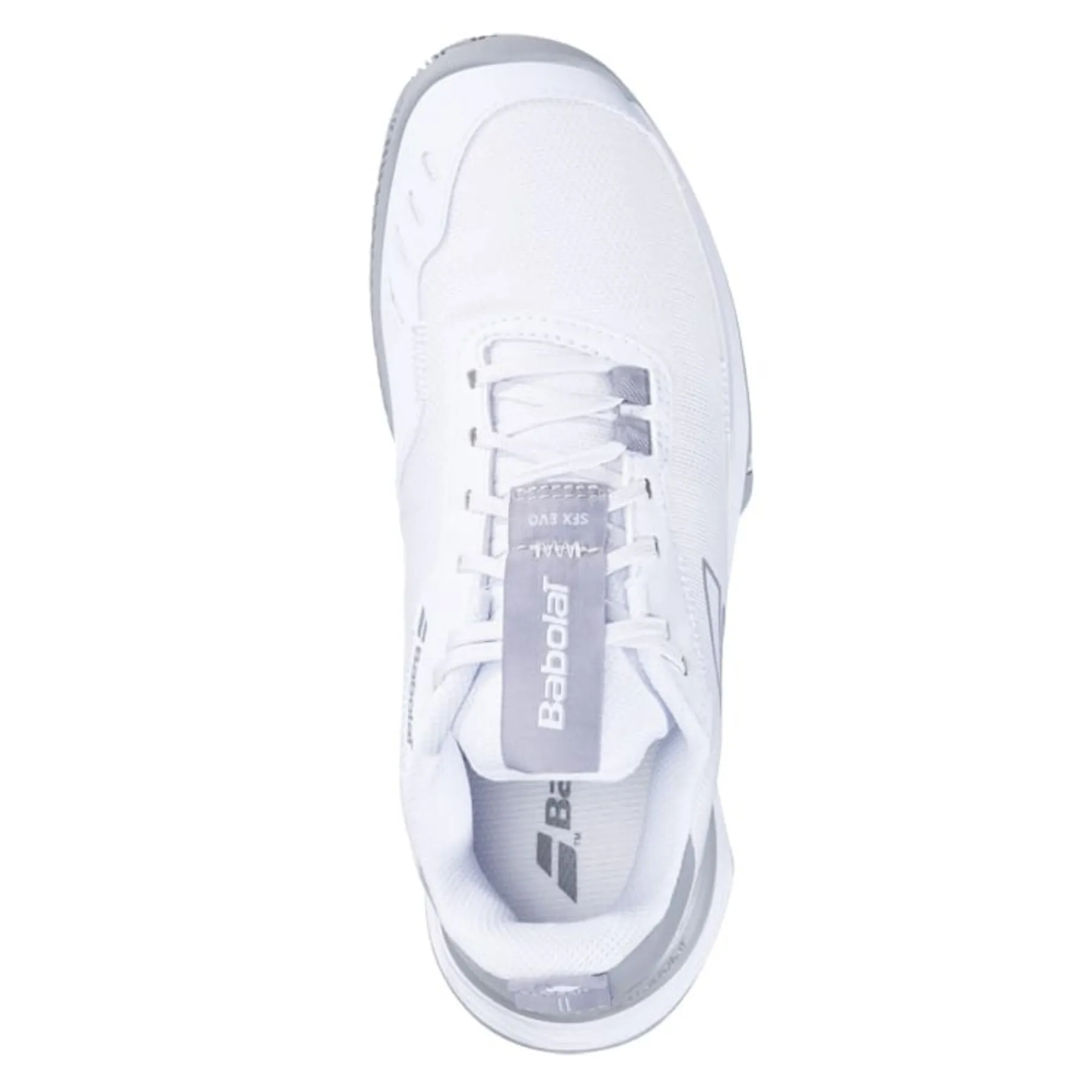 Fashionable Babolat Sfx Evo Clay Women Tennis Shoes - White/Lunar Grey