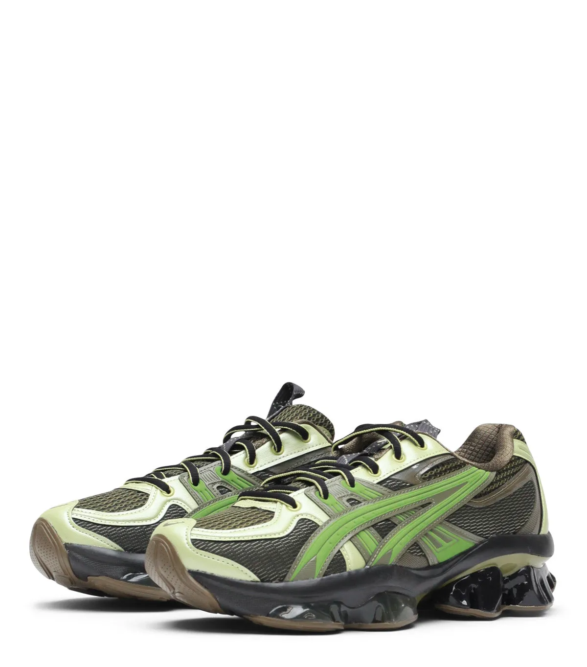 Modern Cushioning sports accessories ASICS x Kiko US5-S GEL-Quantum Kinetic Moss Bamboo