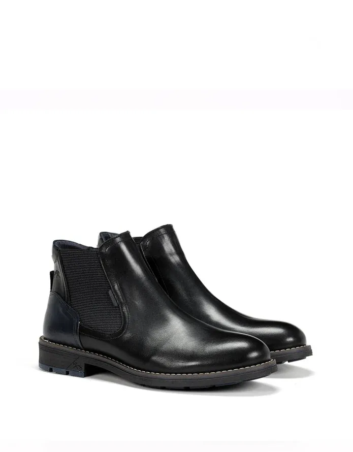 Lace Up Terry Chelsea Boot