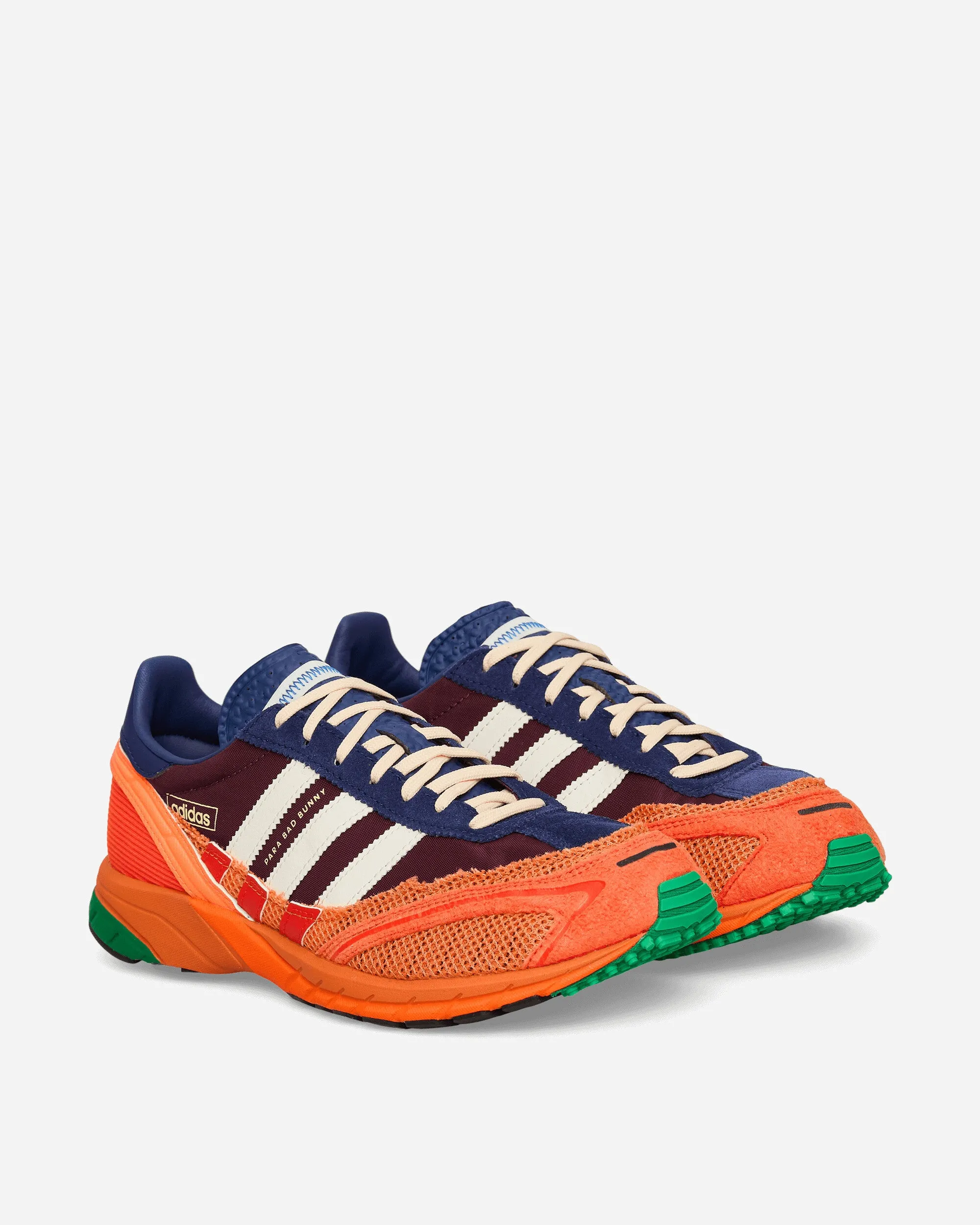 Bad Bunny Adizero SL72 Sneakers Maroon / Chalk White / Semi Solar Red Plain Jog Current Hike